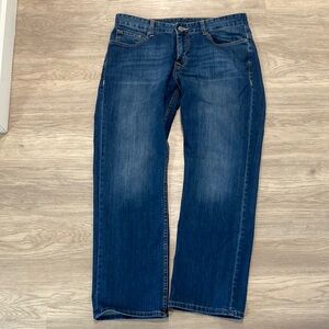 Calvin Klein Blue Straight Jeans Classic Everyday Wear